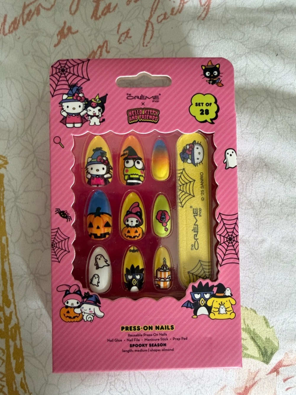 Sanrio Hello Kitty Halloween Press-On Nails